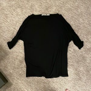 Michael Stars Cold Shoulder Top- one size